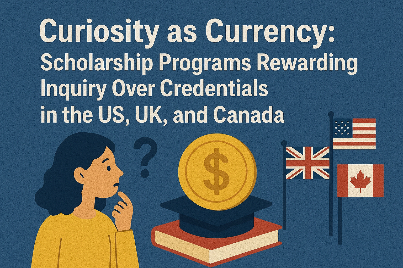 Curiosity as Currency: Scholarship Programs Rewarding Inquiry Over Credentials in the US, UK, and Canada