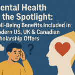 Mental Health in the Spotlight: Well-Being Benefits Included in Modern US, UK & Canadian Scholarship Offers